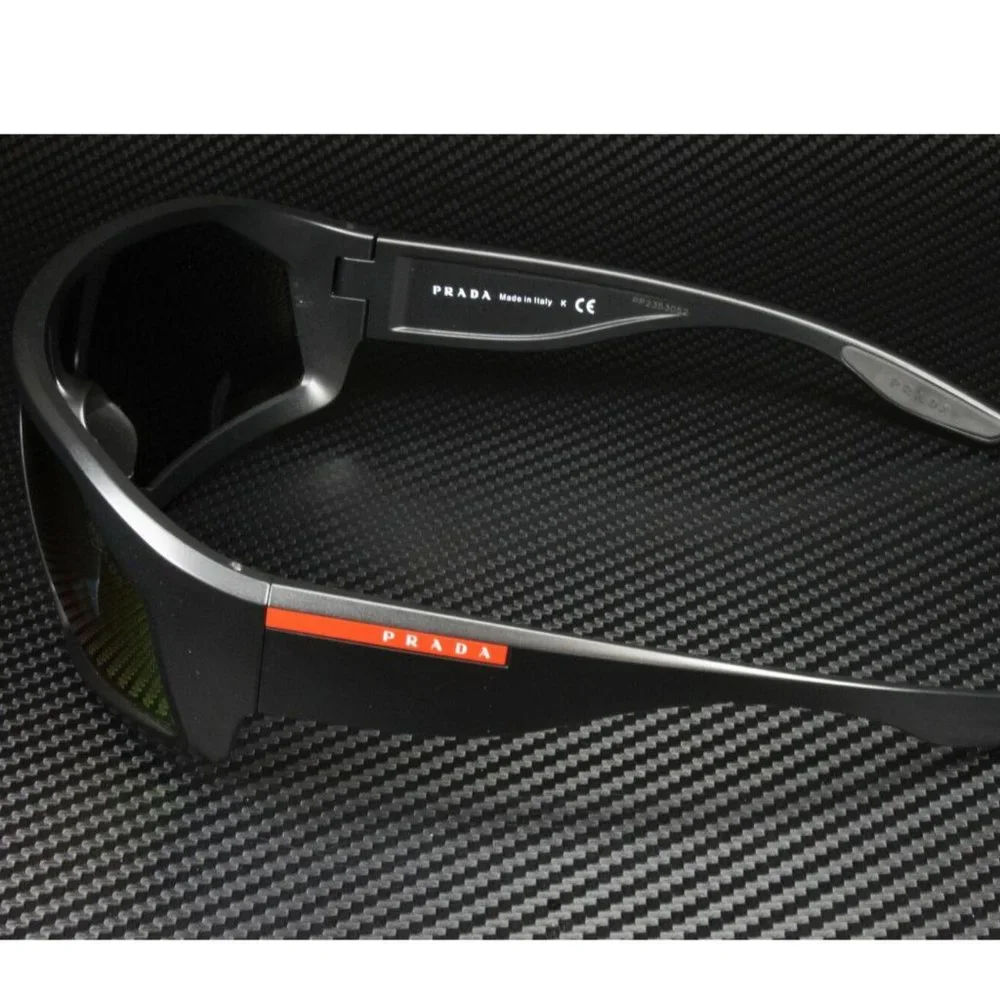 Prada Linea Dark Multi Color Men's Sunglasses